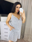 Пижама с шортами для полных 